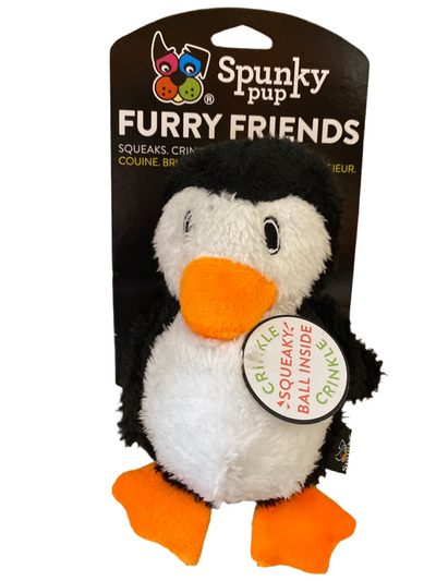 PENGUIN WITH BALL SQUEAKER