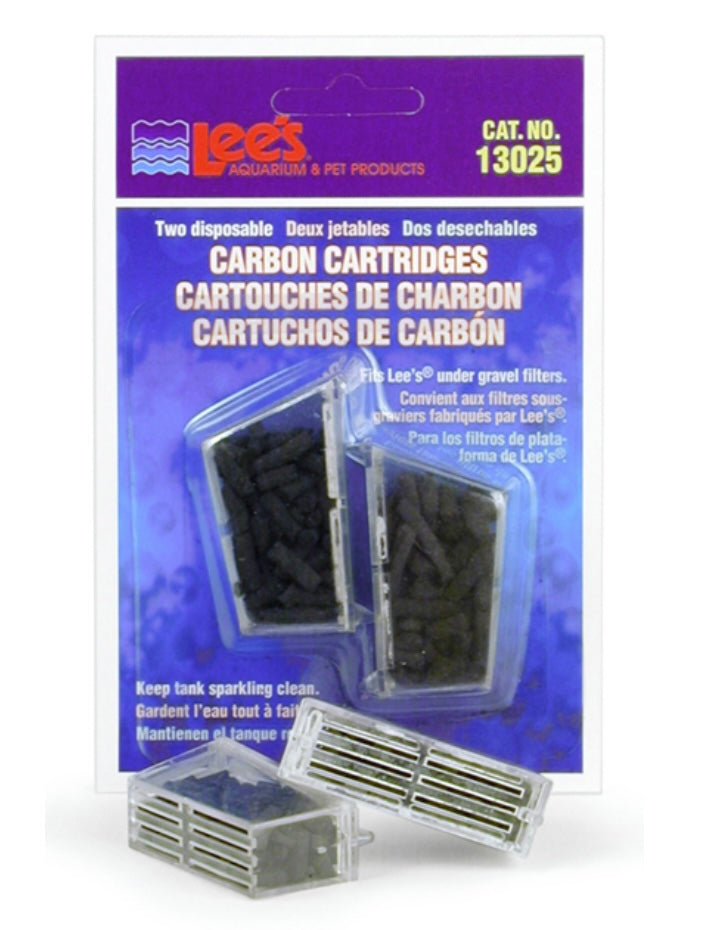 CARBON CARTRIDGE, DISPOSABLE, 2/BLISTER CARD