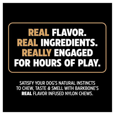 BarkBone Natural Instincts Zombie Bacon-Infused Nylon Dog Chew