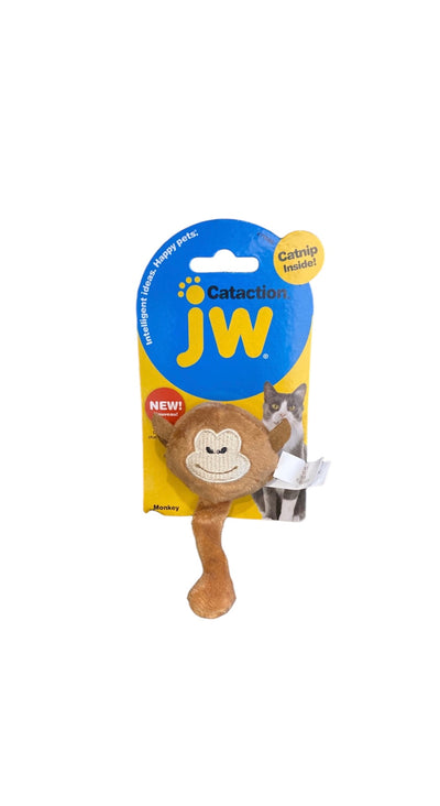 CAT PLUSH CATNIP MONKEY