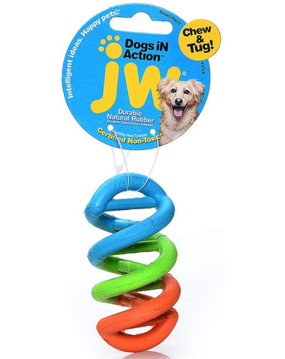 JW Dogs In Action Vanilla Infused Rubber Dog Toy - LARGE