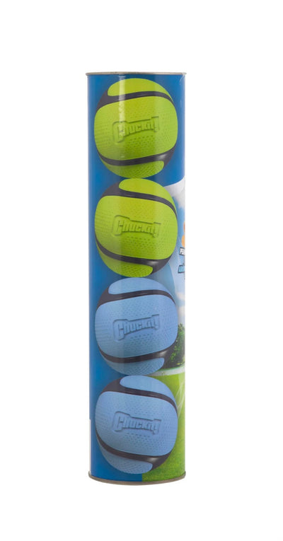 ChuckIt Sniff Fetch Balls - M Canister 4pk