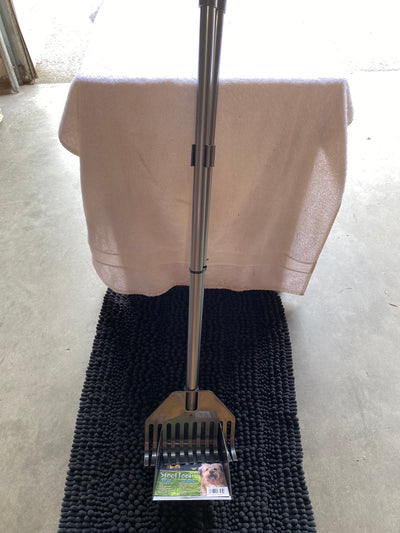 STOOL TOOL, SMALL TRAY W/RAKE