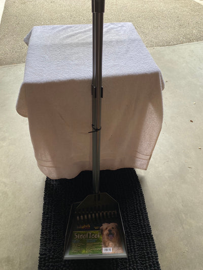 STOOL TOOL, LARGE TRAY W/RAKE