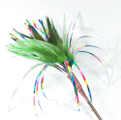 GO CAT 18-INCH SPARKLING KITTY DUSTER WAND