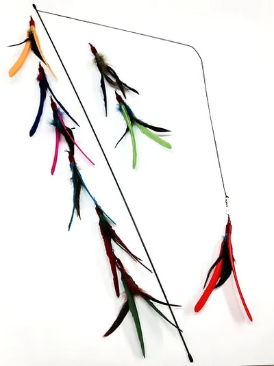 GO CAT DA BIRD wand PULL-APART ROD & BIRD