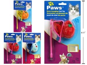 PAWS. Hanging Over the Door Cat Toy $2.49(6 piece minimum)