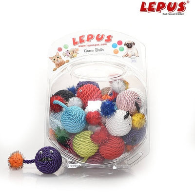 LEPUS Round Ball w/Tail (rattles) 30 pcs per tub