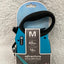 RETRACTABLE LEASH - MED - BLUE - 16'L 65LBS