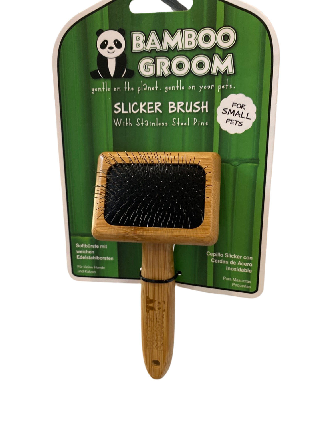 SLICKER BRUSH W/STAINLESS STEEL PINS