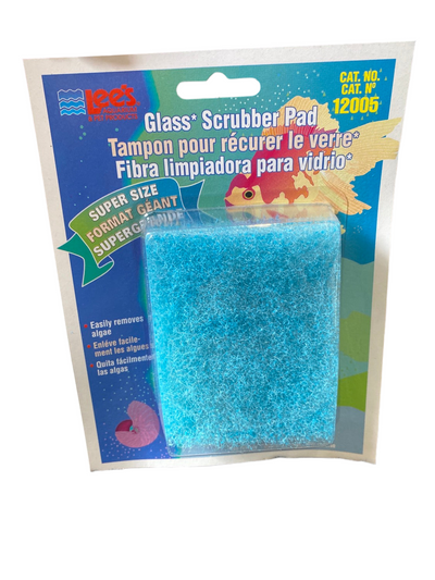 SCRUBBER PAD SUPER SZ COARSE GLASS