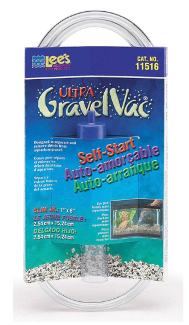 6" SLIM JR GRAVEL VACCUUM CLEANER