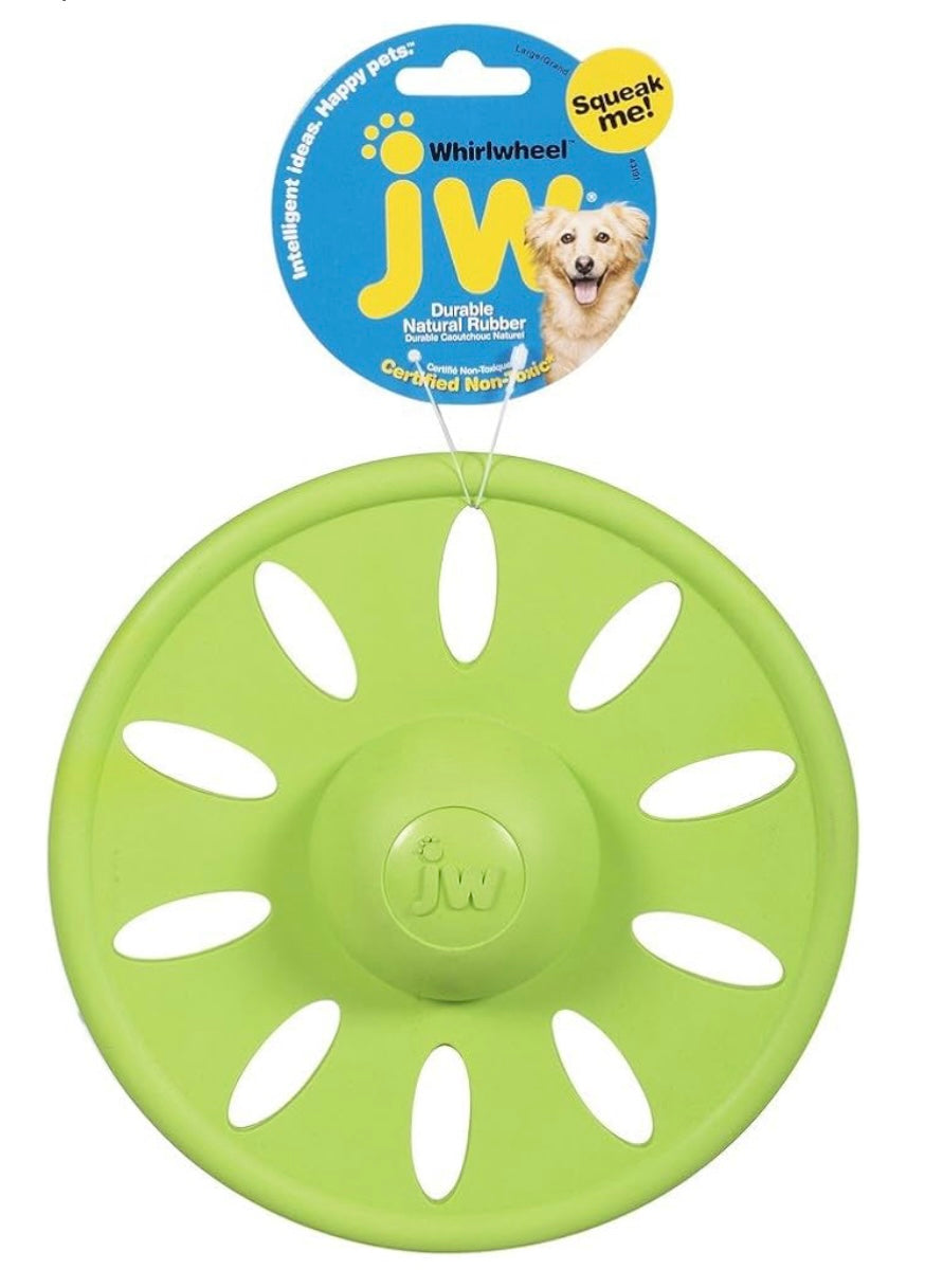 JW Whirl Wheel Vanilla InfusedRubber Flying Disc