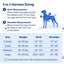 PETSAFE 3 IN 1 HARNESS (no leash included)
