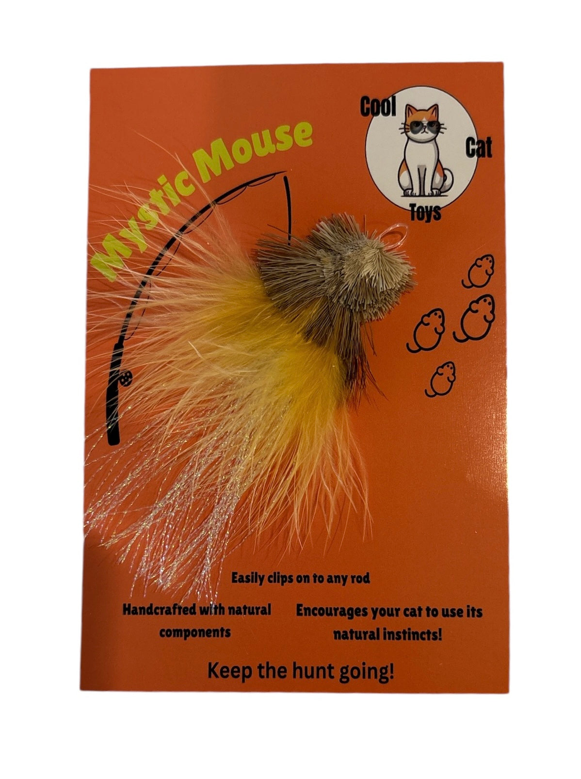 Cool Cat Toys Rod Attachments - Mystic Mouse