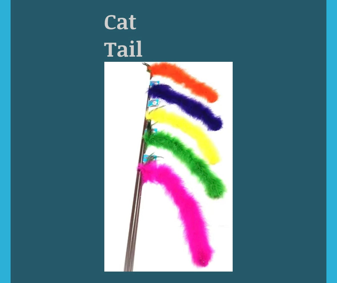 GO CAT 36-INCH LONG CAT TAIL WAND