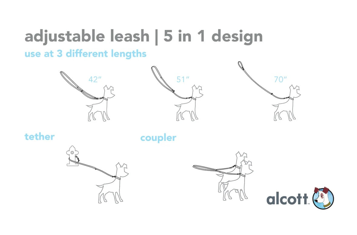 ALCOTT ADJUSTABLE LEASH