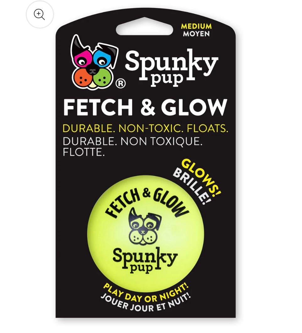 FETCH & GLOW BALL MEDIUM