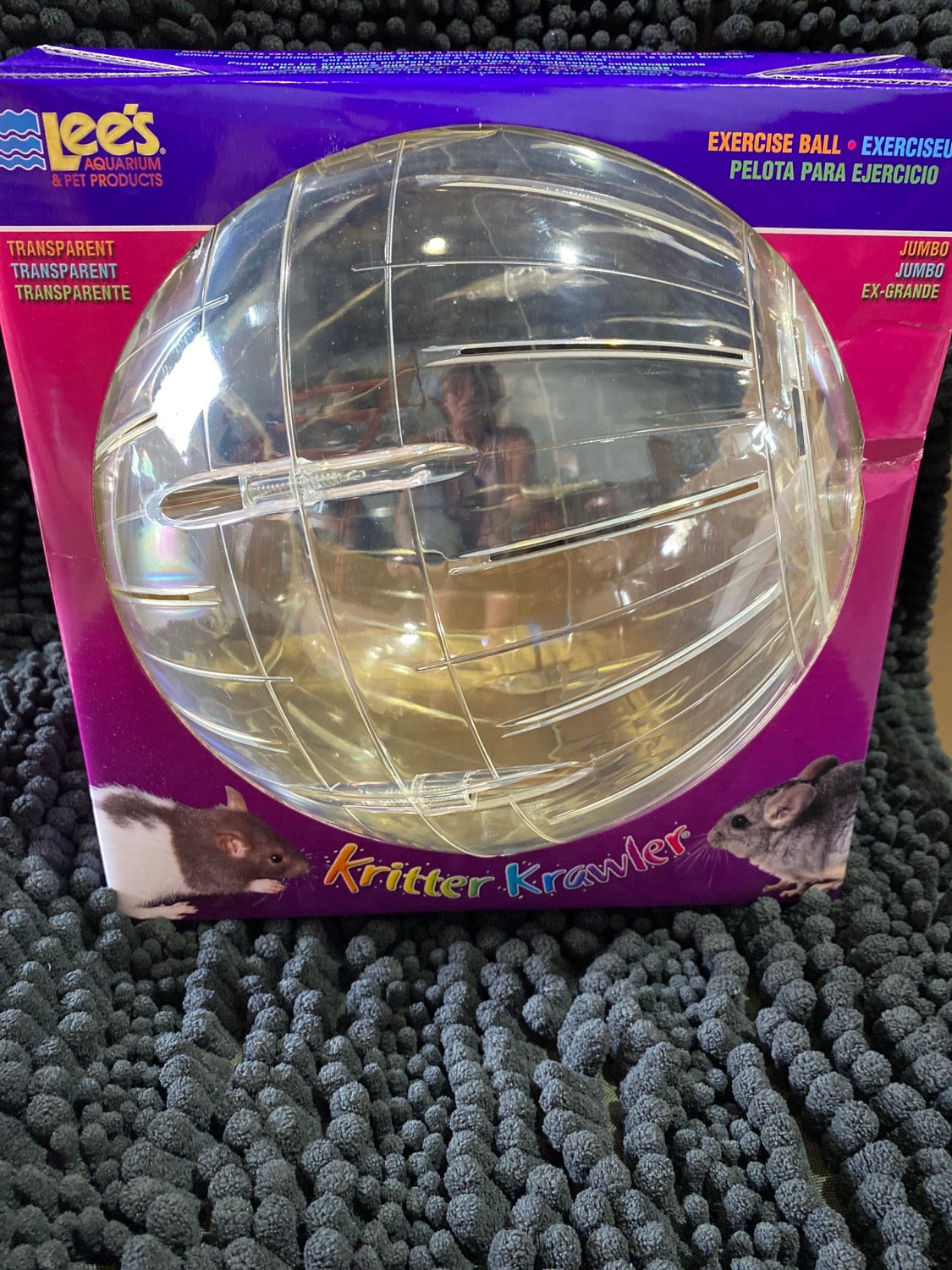 KRITTER KRAWLER JUMBO 10" CLEAR VIEW-THRU BOX
