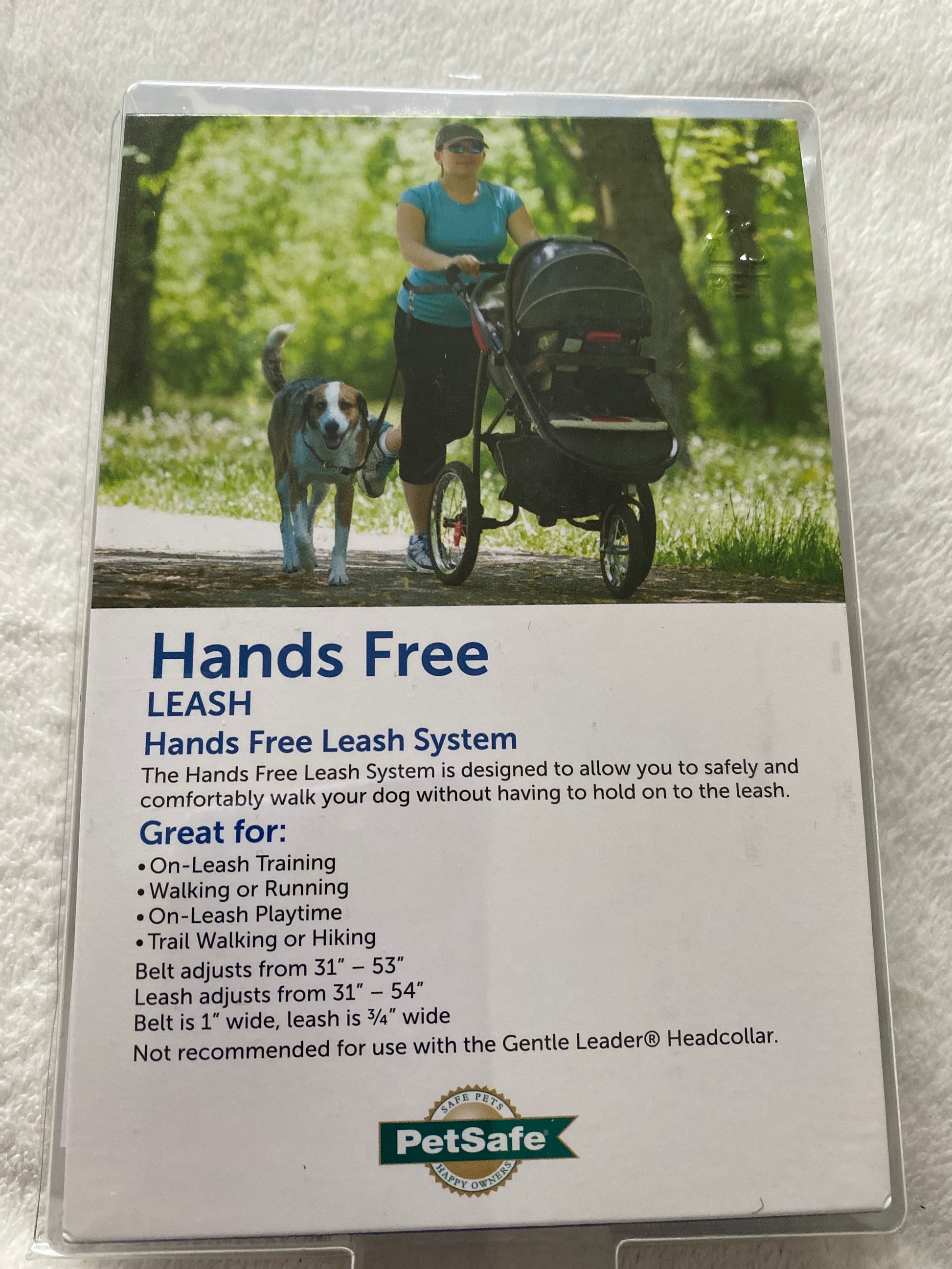 HANDS FREE LEASH BLACK
