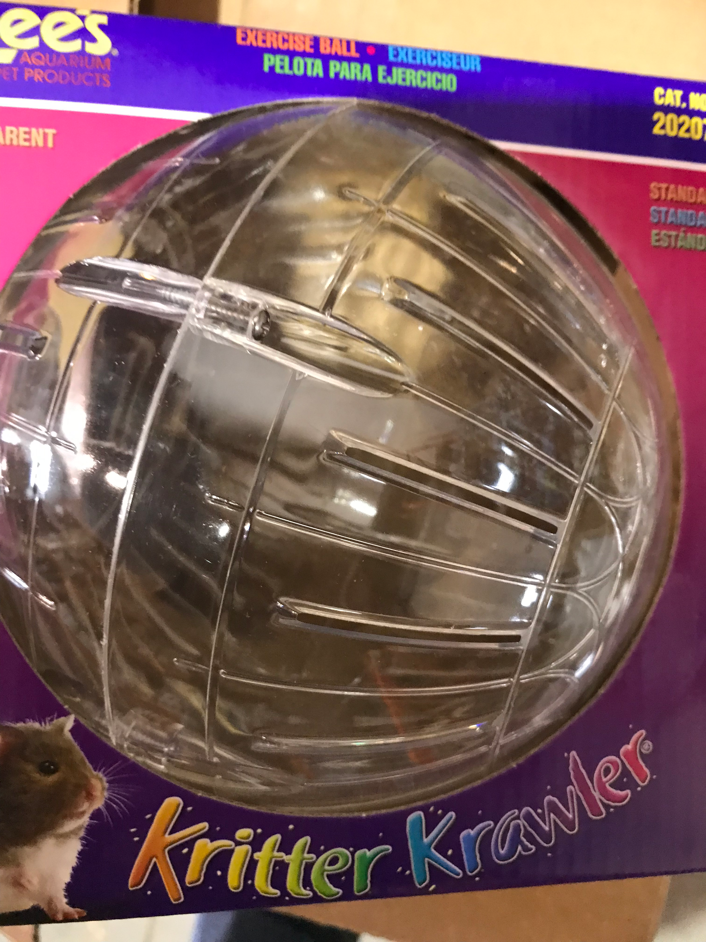 KRITTER KRAWLER STANDARD 7" CLEAR VIEW-THRU BOX