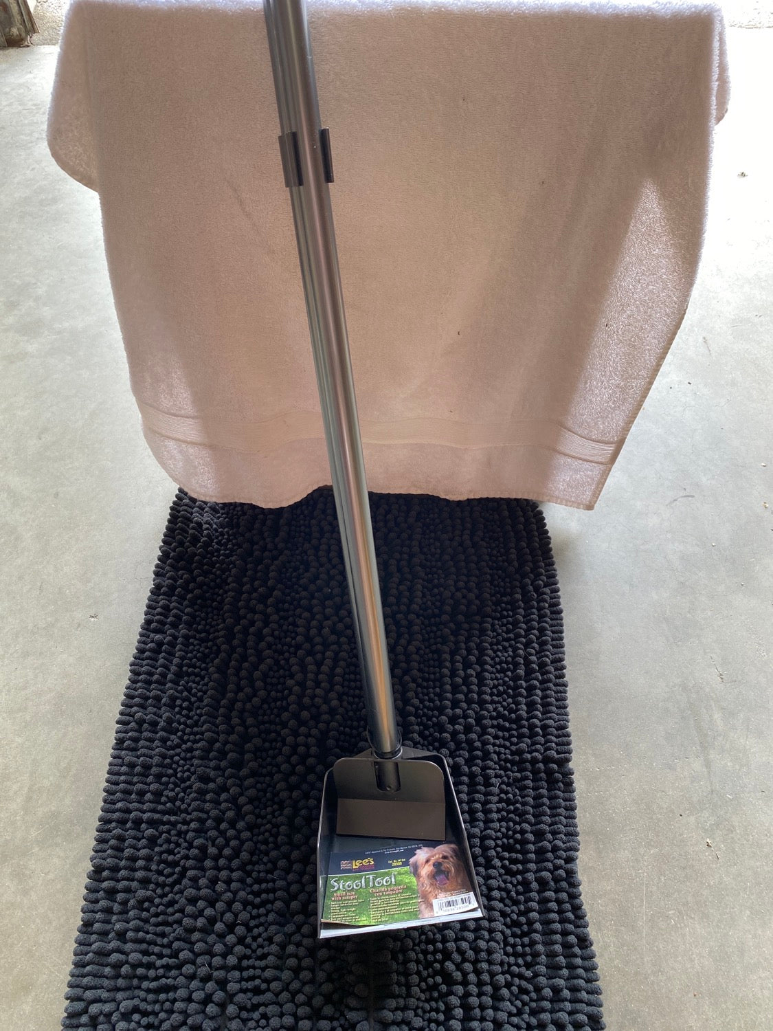 STOOL TOOL, SMALL TRAY W/SCAPPER