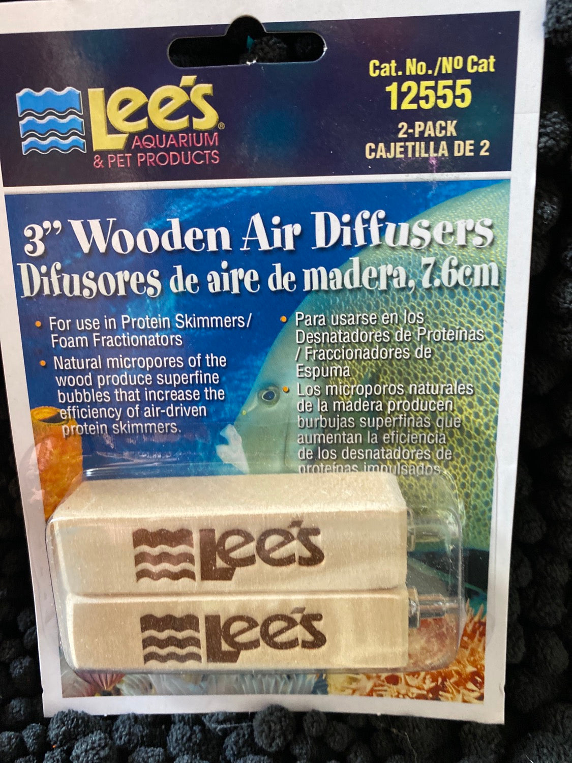 WOODEN AIR DIFFUSER 3" 2/BLISTER CARD