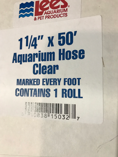 FLEX AQUARIUM TUBING CLEAR 1-1/4X50' SLIP-FIT