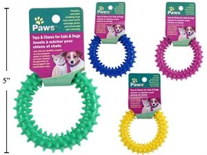 Paws Teeth Cleaner 9cm ($1.75ea.(4asst.3per style12pc min.)