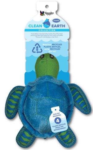 CLEAN EARTH PLUSH TURTLE