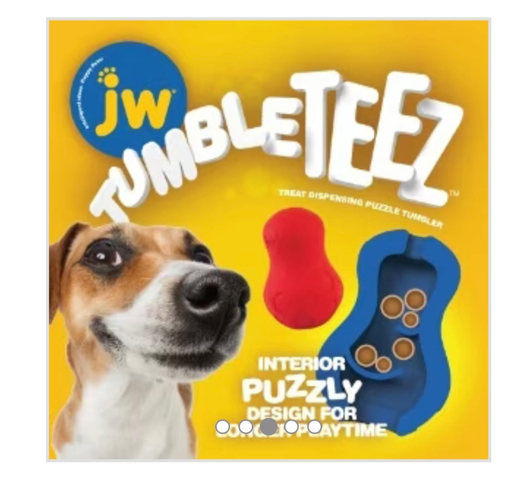 JW TUMBLE TEEZ TREAT TOY