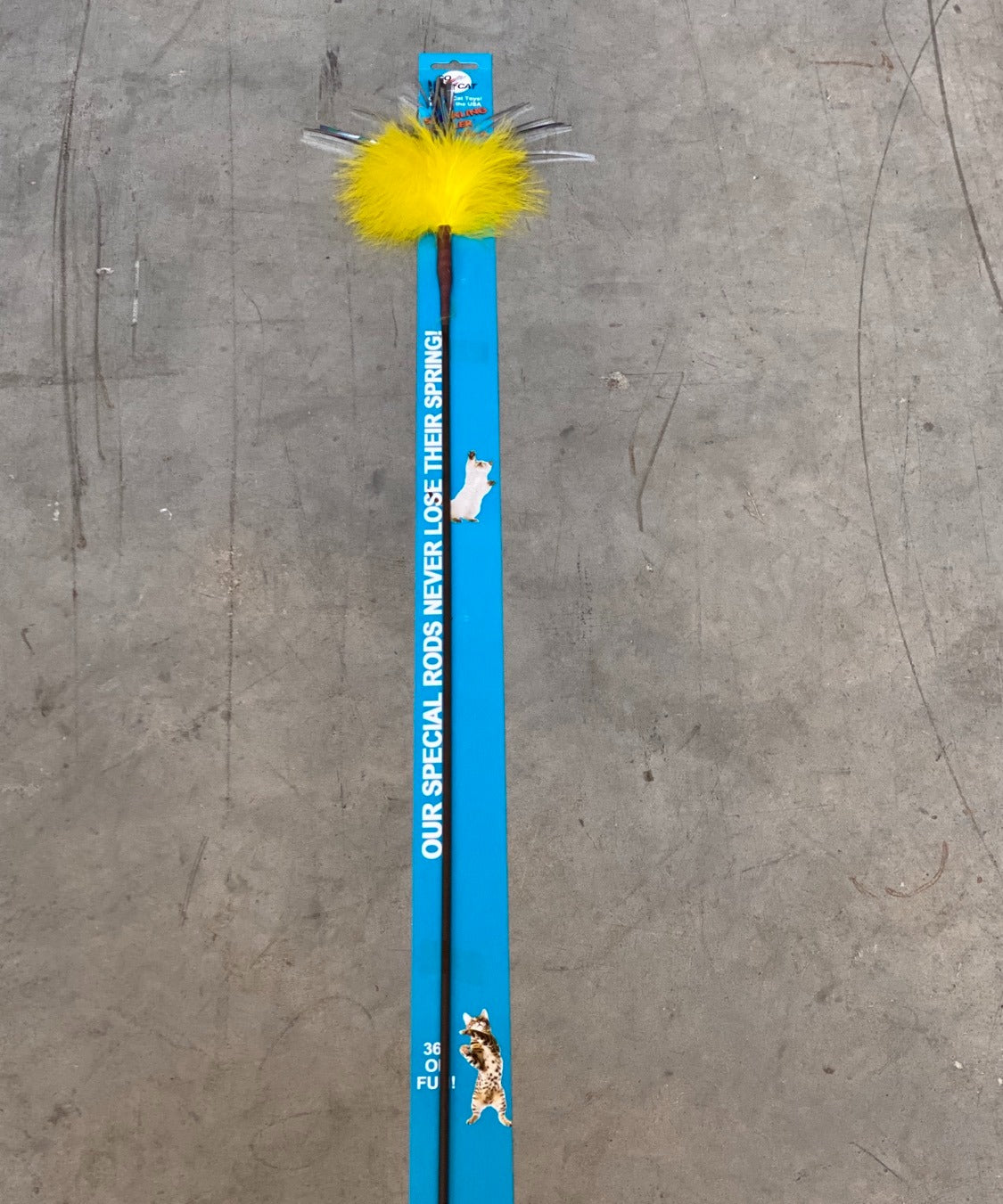 GOT CAT 36-INCH LONG SPARKLING TICKLER WAND