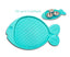 BELLA SPILL-PROOF CAT MAT FISH SHAPE