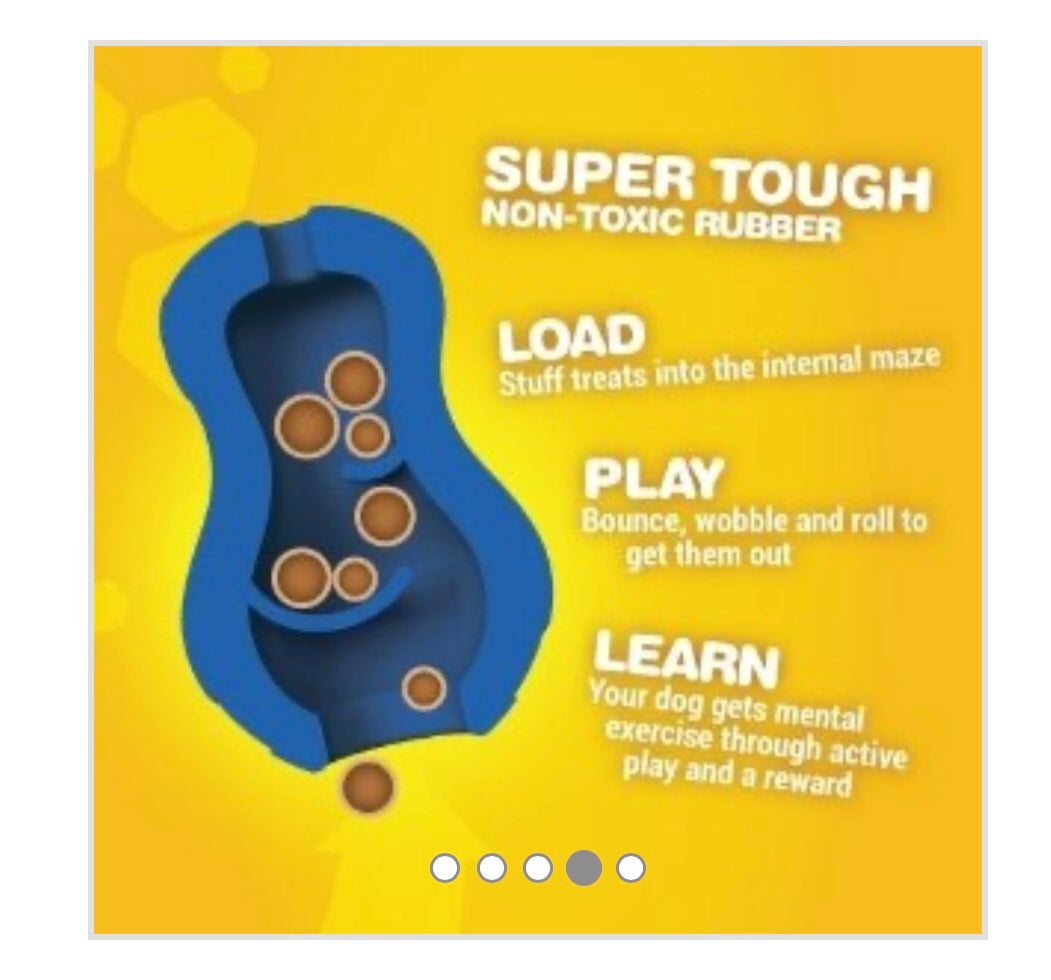 JW TUMBLE TEEZ TREAT TOY