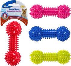 PAWS  Dental Bone 6”$2.40ea.(4asst.3ea.12pc.min)