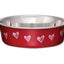 BELLA BOWL X-SMAL HEARTS - VALENTINE RED