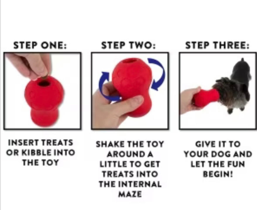 JW TUMBLE TEEZ TREAT TOY