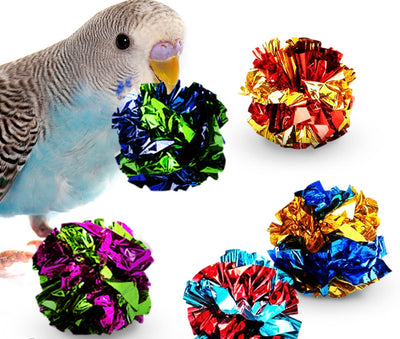 5CM MYLAR CRINKLE BALL