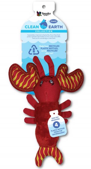 CLEAN EARTH PLUSH LOBSTER
